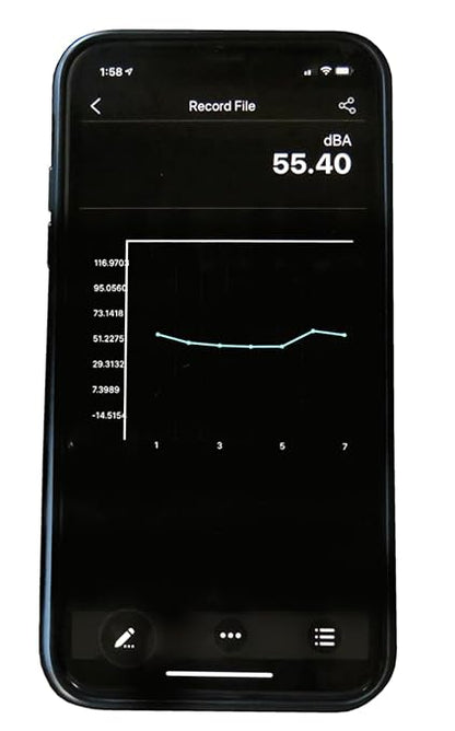 Sper Scientific Decibel Meter 850019 w/Bluetooth, Sound Level Meter 35 to 130 dB - Image 3