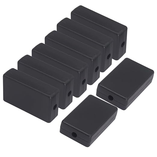 Zulkit 8Pcs Project Boxes ABS Plastic Electrical Project Case Power Junction by Zulkit