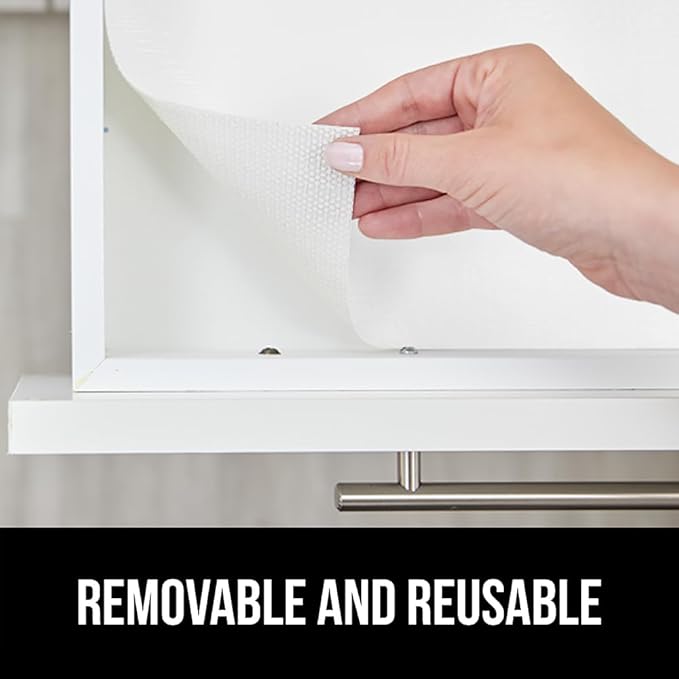 GORILLA GRIP DripGuard Shelf Liner, Non-Adhesive Drawer and Kitchen Cabinet - Image 6