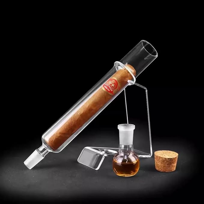 Handmade Glass Tube Cigar Humidor Accessories, Cigar Humidor Replacement - Image 5