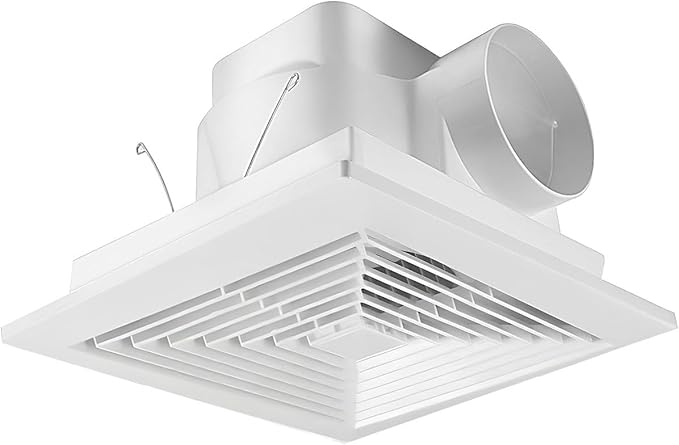 Bathroom Exhaust Fan for Ceiling, Household Bath Vent Ventilation Fan, 110 CFM by HNRLOY