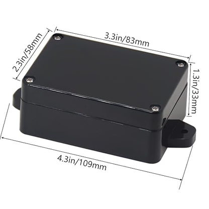 Zulkit Junction Box ABS Plastic Dustproof Waterproof IP65 Universal Electrical - Image 2