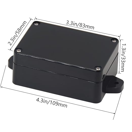 Zulkit Junction Box IP65 Waterproof ABS Plastic Universal Electrical Boxes - Image 2