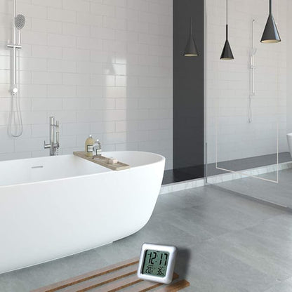 Large Waterproof Bathroom Shower Wall Clock, Big Digital Water Resistant - Image 6