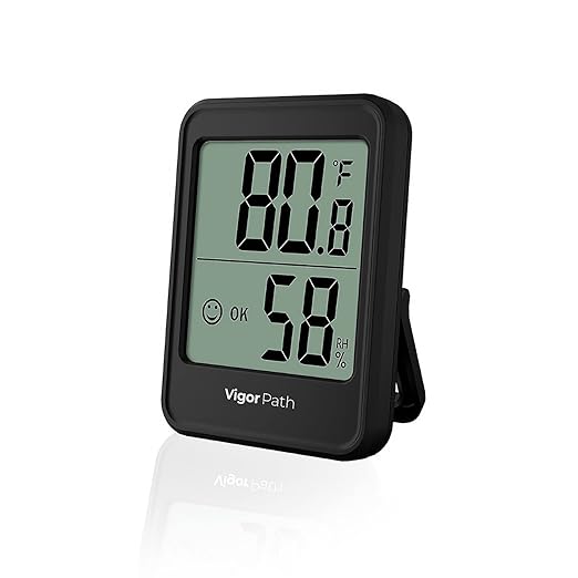 Digital Hygrometer Indoor Thermometer by VIGORPATH