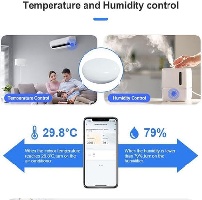 WiFi Temperature Humidity Monitor and Smart IR Remote Control Home House - Image 4