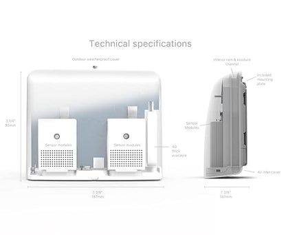 AirVisual Outdoor – Outdoor Air Quality Monitor, Detects PM1, Optional CO2 - Image 4