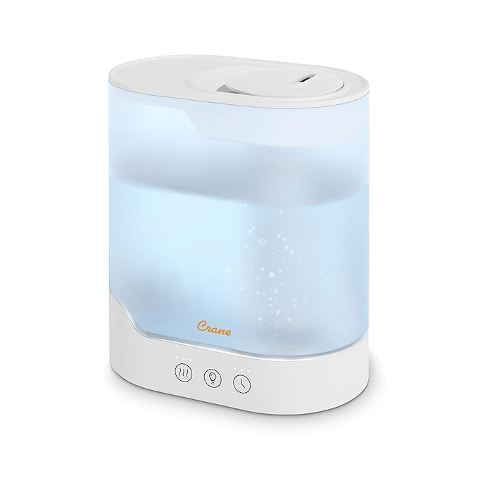 Crane 0.7 Gallon Top Fill Cool Mist Humidifier and Aroma Diffuser, - Image 6