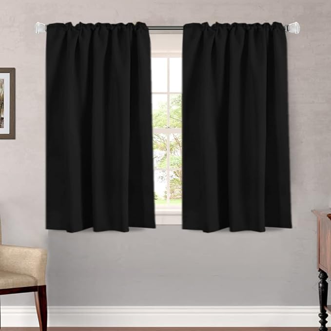 H.VERSAILTEX Blackout Curtains Thermal Insulated Window Treatment Panels Room - Image 2