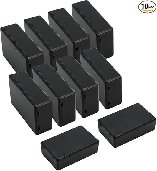 LeMotech Project Box 10 Pieces ABS Plastic Electrical Project Case Small by LeMotech