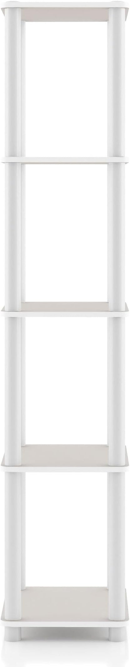 Homes: Inside + Out Apexa Modern 5-Tier Narrow Shelving Units, Collectibles - Image 12