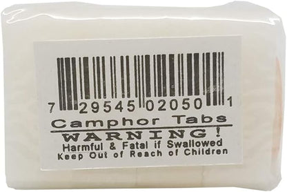 Refined Camphor Block. Multi-Use. Prevents Musty Odors, Stops Silverware and - Image 3