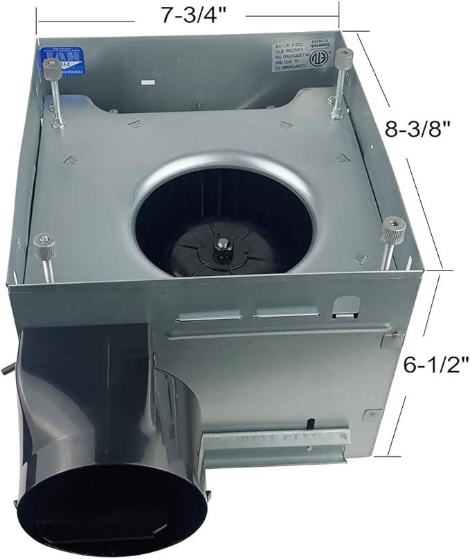 Good Housekeeping 90054z Yorkshire Decorative Bathroom Ventilation Exhaust Fan - Image 9