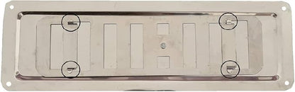 HVAC Adjustable Stainless Steel Non-Magnetic Ventilation Grille, Regulated Air - Image 9