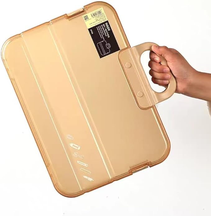 Clear Waterproof Document Storage Box - Image 2
