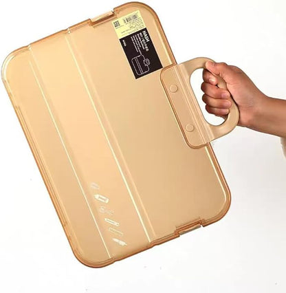 Clear Waterproof Document Storage Box - Image 2