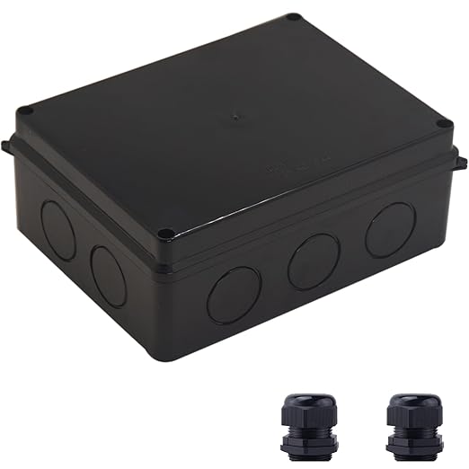 Electrical Box, Outdoor Waterproof Box IP65 Junction Box by LuSumtly