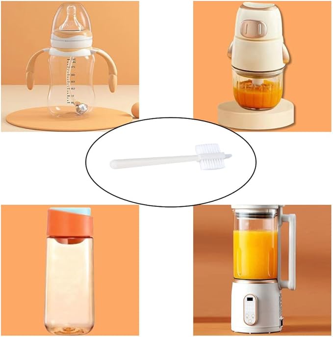 6 Pack Juicer Machines Cleaning Brush 3 Side Bristles Deep Clean Brushes - Image 5