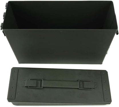 GUGULUZA Metal Ammo Can 30/50 Cal, Lockable Bullet Storage Case, Waterproof & - Image 6