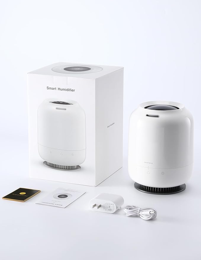 SmartDevil 1.2L Cool Mist Humidifier, Top Fill Ultrasonic Smart Air Humidifier - Image 8
