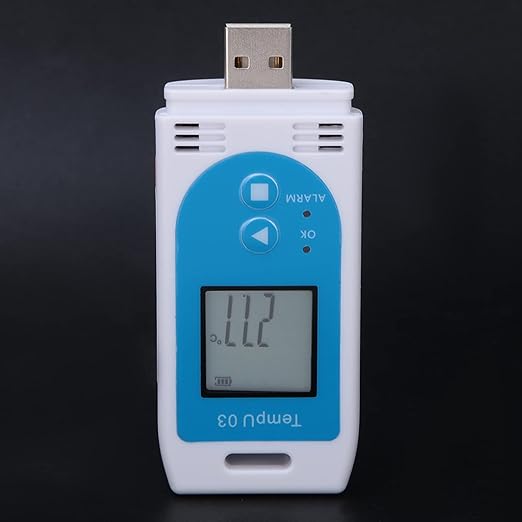 Temperature Humidity Data Logger, USB Digital Temp Recorder Humidity Logger - Image 9