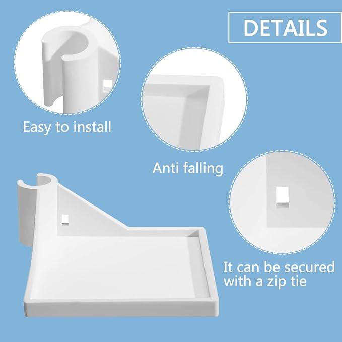 4 PCS Grow Tent Corner Shelf, 16 mm Grow Tent Accessories - Image 5