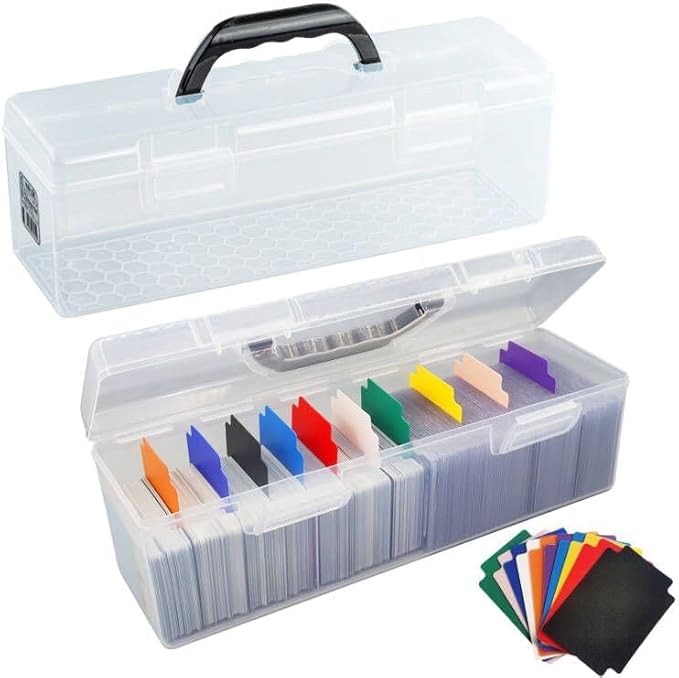 2 Pack Plastic Card Storage Box - Image 2