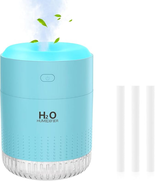 SZO Portable Mini Humidifier, 500ML USB Personal Cool Mist Humidifiers by SZOLLC