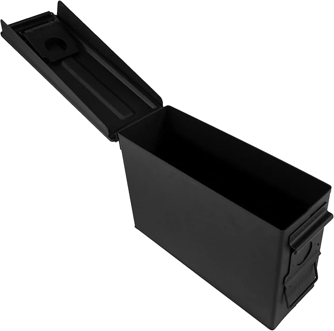 GUGULUZA Metal Ammo Can 30/50 Cal, Lockable Bullet Storage Case, Waterproof & - Image 7