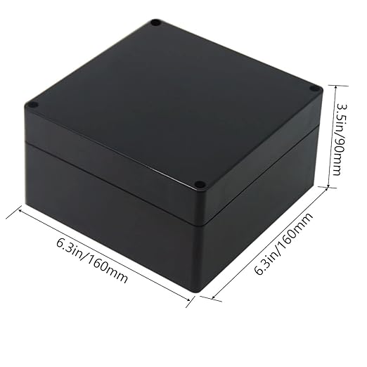 Junction Box, Zulkit Project Box IP65 Waterproof Outdoor Box ABS Plastic - Image 2