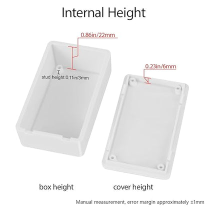LeMotech Project Box 10 Pieces ABS Plastic Electrical Project Case Small - Image 4