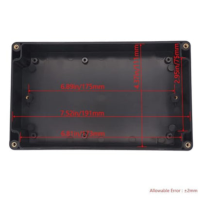 Junction Box IP65 Waterproof ABS Plastic Electrical Project Case Power Junction - Image 3