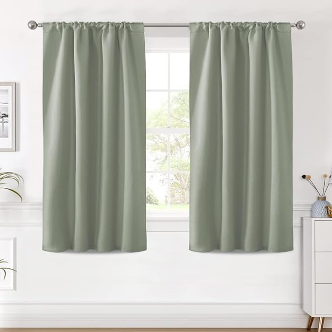 H.VERSAILTEX Blackout Curtains Thermal Insulated Window Treatment Panels Room - Image 2