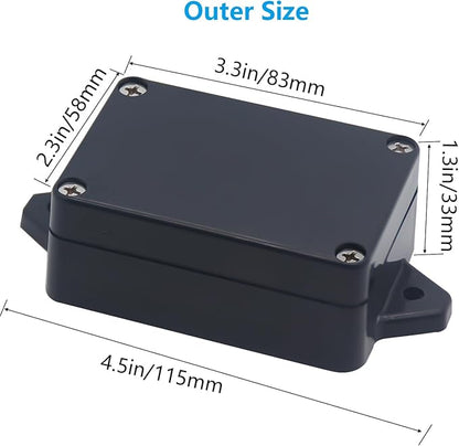 Project Box, Project Boxes Plastic Electric Project Case Junction Box Power Case - Image 3