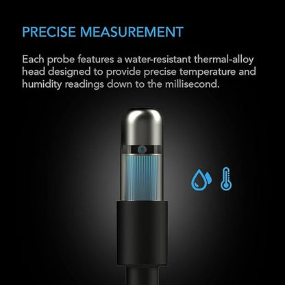 AC Infinity Controller Sensor Probe, Stainless Steel 1" Waterproof Temperature - Image 2