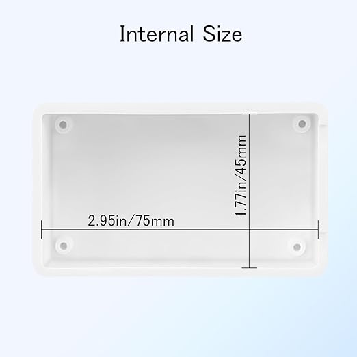 Project Box 8 Pieces Electrical Box Small Junction Box ABS Plastic Enclosure - Image 4