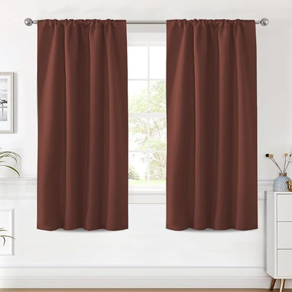 H.VERSAILTEX Blackout Curtains Thermal Insulated Window Treatment Panels Room - Image 2