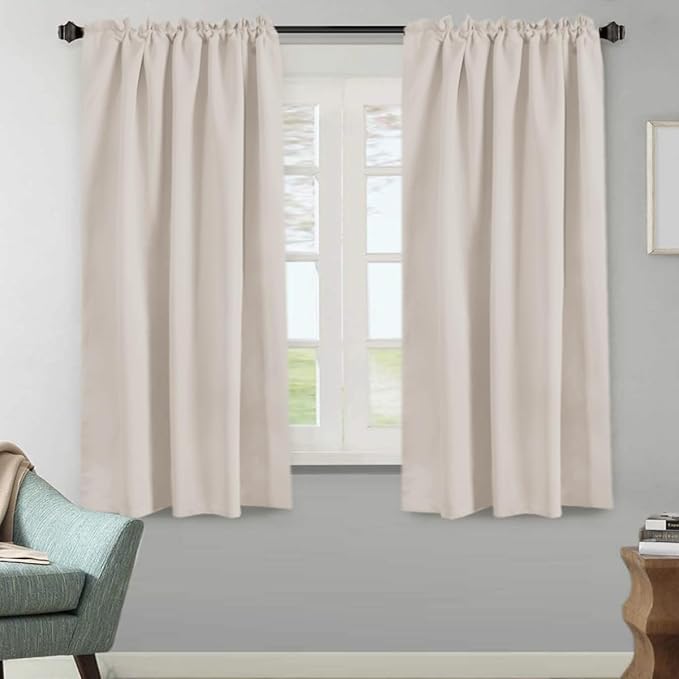 H.VERSAILTEX Blackout Curtains Thermal Insulated Window Treatment Panels Room - Image 2