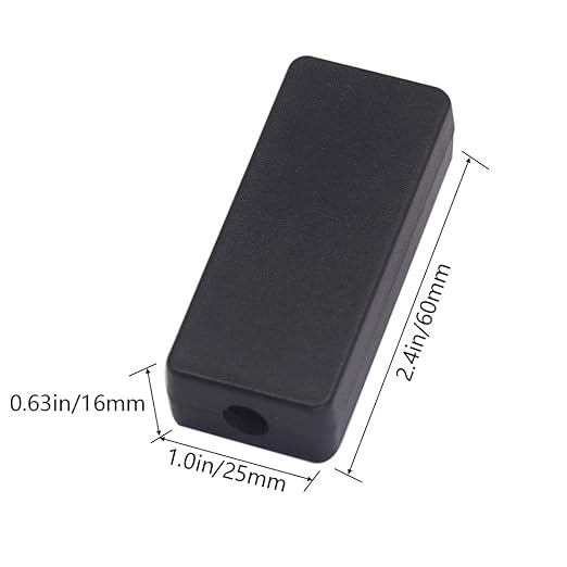 Zulkit 8Pcs Project Boxes ABS Plastic Electrical Project Case Power Junction - Image 2