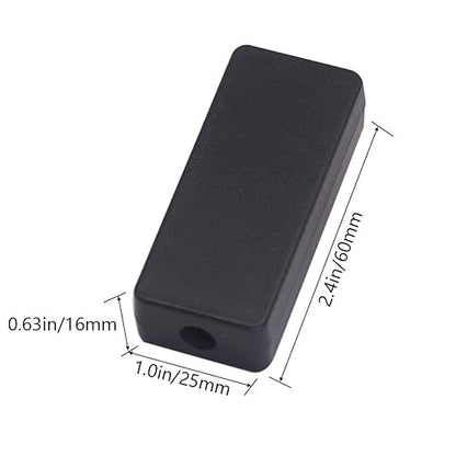 Zulkit 5Pcs Project Boxes ABS Plastic Electrical Project Case Power Junction - Image 2