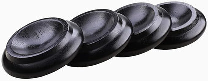 4 Pcs Solid Wood Upright Piano Caster Cups, Furniture Caster Cups, HilerPunk - Image 2
