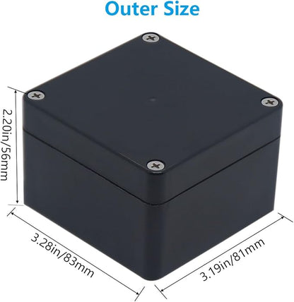 Project Box ABS Black Electrical Boxes IP67 Outdoor Waterproof Box Electronic - Image 3