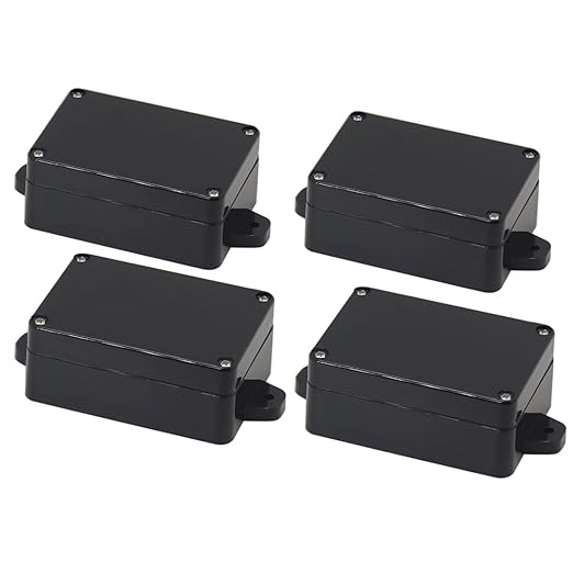 Zulkit Junction Box IP65 Waterproof ABS Plastic Universal Electrical Boxes by Zulkit
