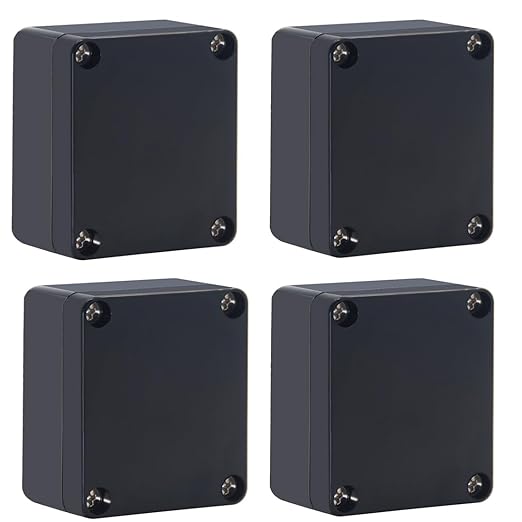 Project Box IP65 Waterproof Junction Box ABS Plastic Electrical Boxes DIY by Raculety