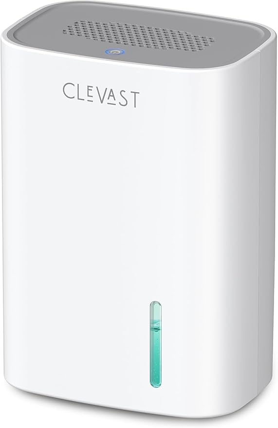 CLEVAST Small Dehumidifier for Home - 30 OZ Mini Quiet Dehumidifiers for by CLEVAST