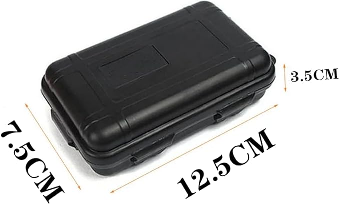 3PCS Outdoor Shockproof Waterproof Storage Boxes Survival Airtight Case Holder - Image 5