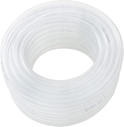 DAVCO 5/8" ID x 50ft Clear Vinyl Tubing, Low Pressure Flexible PVC Tubing by DAVCO