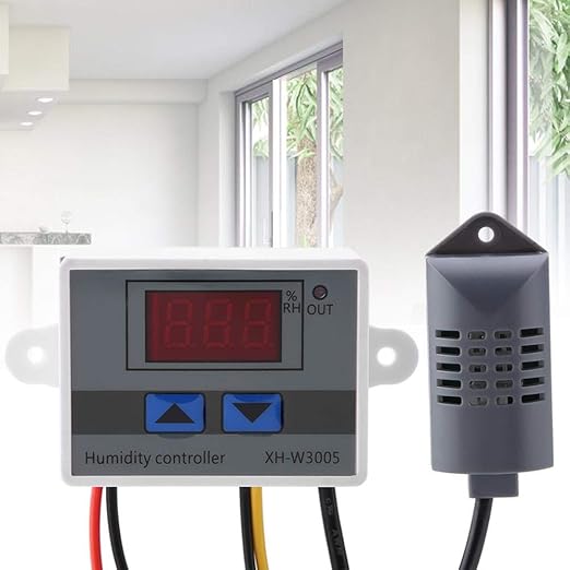 Marhynchus XH-W3005 Digital LCD Hygrometer Switch Controller Humidity Sensor - Image 5