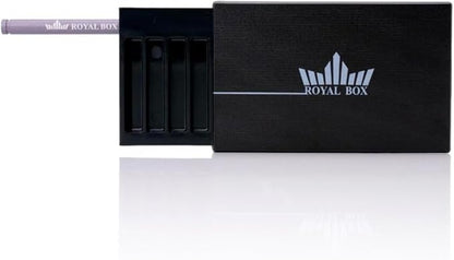 Generic Original Royal Box Black 8 Compartment Snuff Storage Box - Image 3