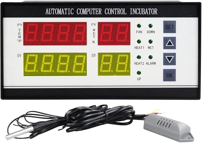 Professional Incubator Controller Digital Egg Incubator Temperature Humidity by Unknown